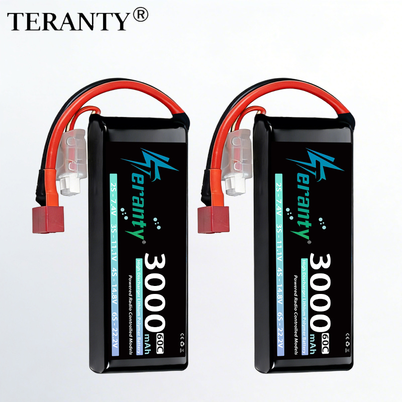 Fpv Drone Esc - TERANTY 2S 3000mAhリポバッテリー 7.4V 60C 7.6V