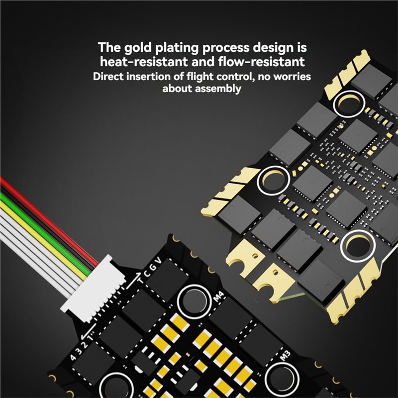 Fpv Drone Esc - 【プロモーション】RC FPVドローン用 60A 4-in-1 6S 32ビットESC、Dshot600/300、BL32ファームウェア対応