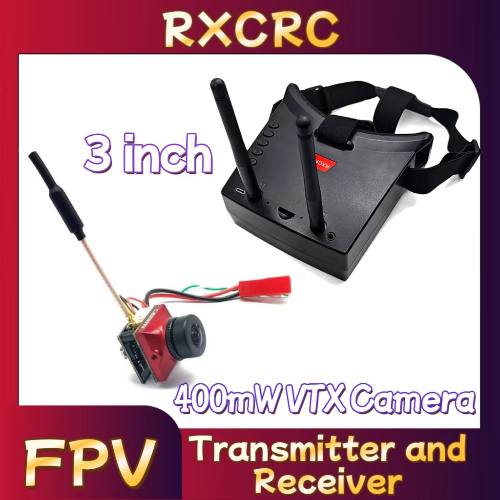 RXCRC 5.8Gモジュール送信機400mW VTX Ca - Fpv Drone Goggles のレビューと価格