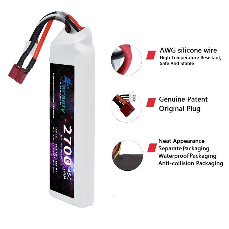 Tプラグ付きLiPoバッテリー、rc、fpv、飛行機、ヘリコ - Fpv Drone Esc のレビューと価格
