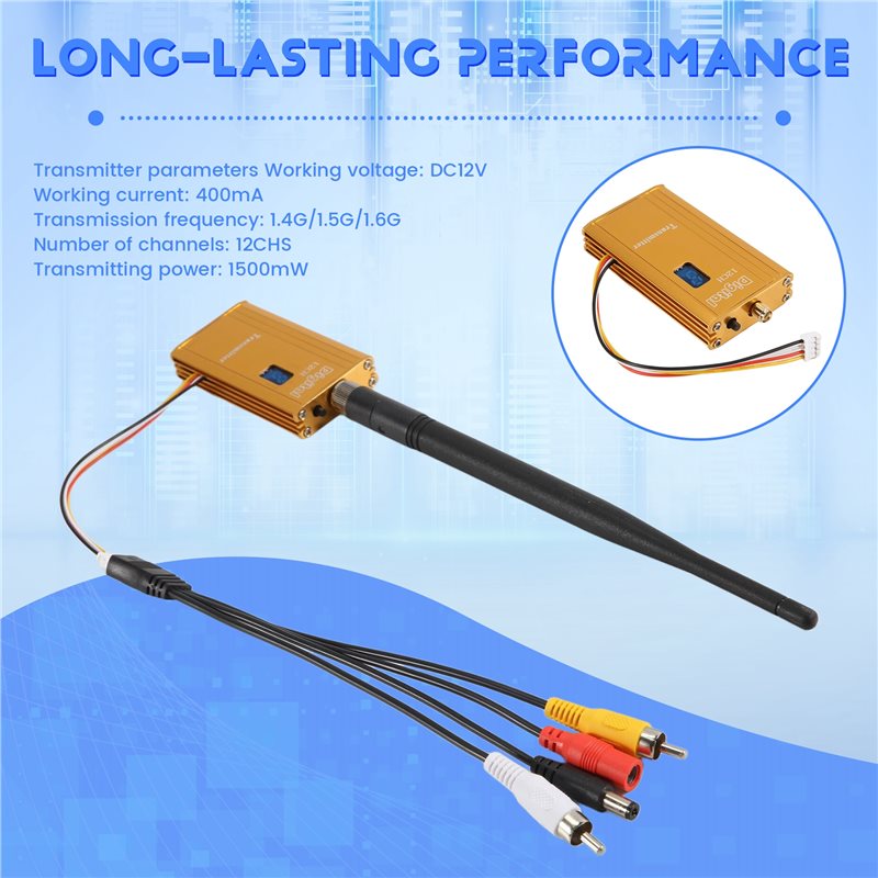 A48U 1.5G 1.5W FPV VTX 12チャンネル - Fpv Drone Vtx のレビューと価格