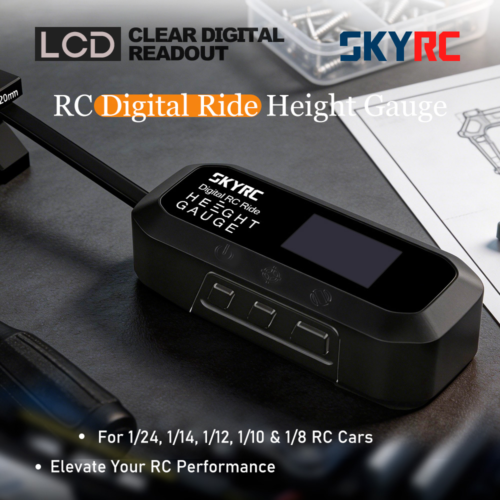 SkyRC RC ライドハイトゲージ デジタル 0.1mm  - Fpv Drone Tool Kit のレビューと価格