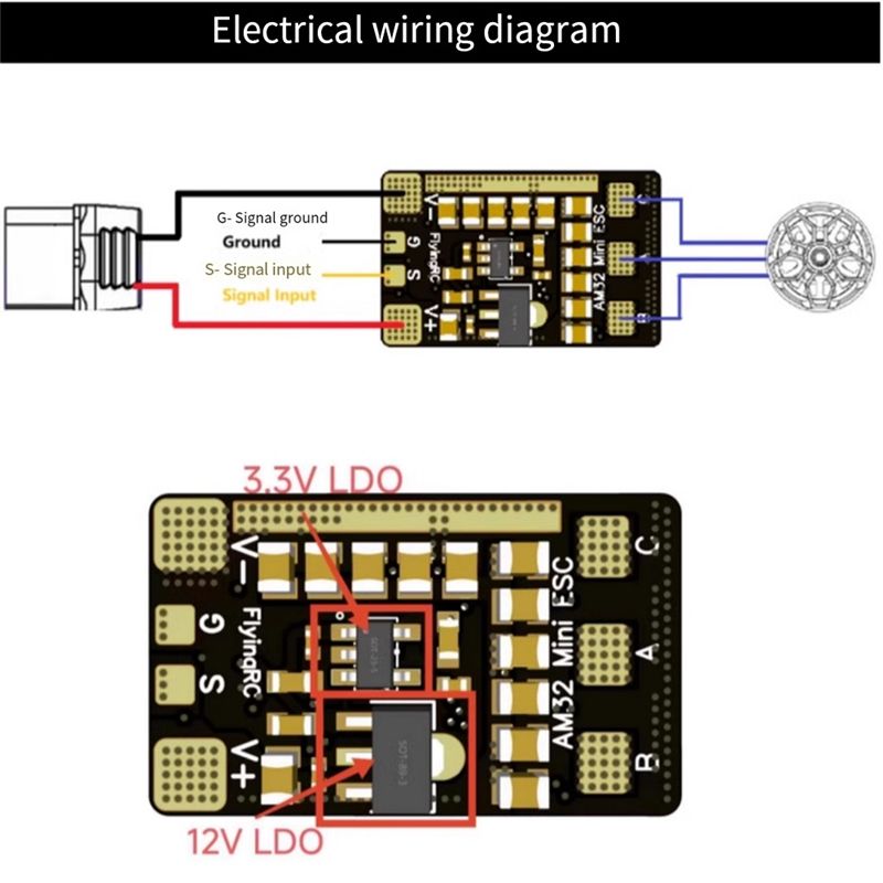 Best-AM32 ESC 40A 32ビット電子スピードコ - Fpv Drone Esc のレビューと価格